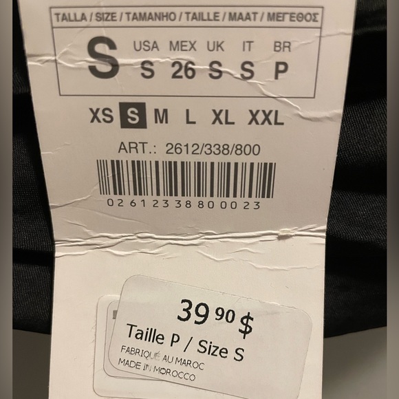 ZARA NEW WITH TAGS SATIN CORSET - Picture 2 of 3